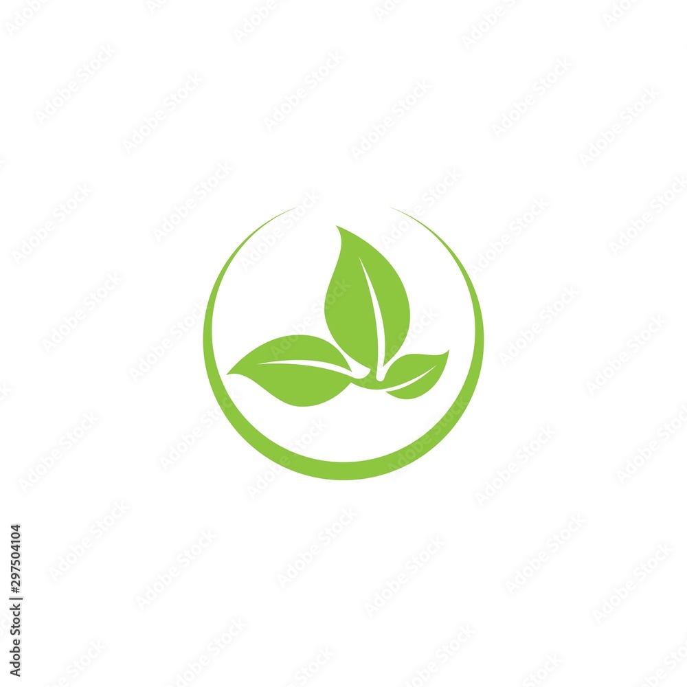Tree leaf vector logo design, eco-friendly concept Tree leaf vector logo design, eco-friendly concept