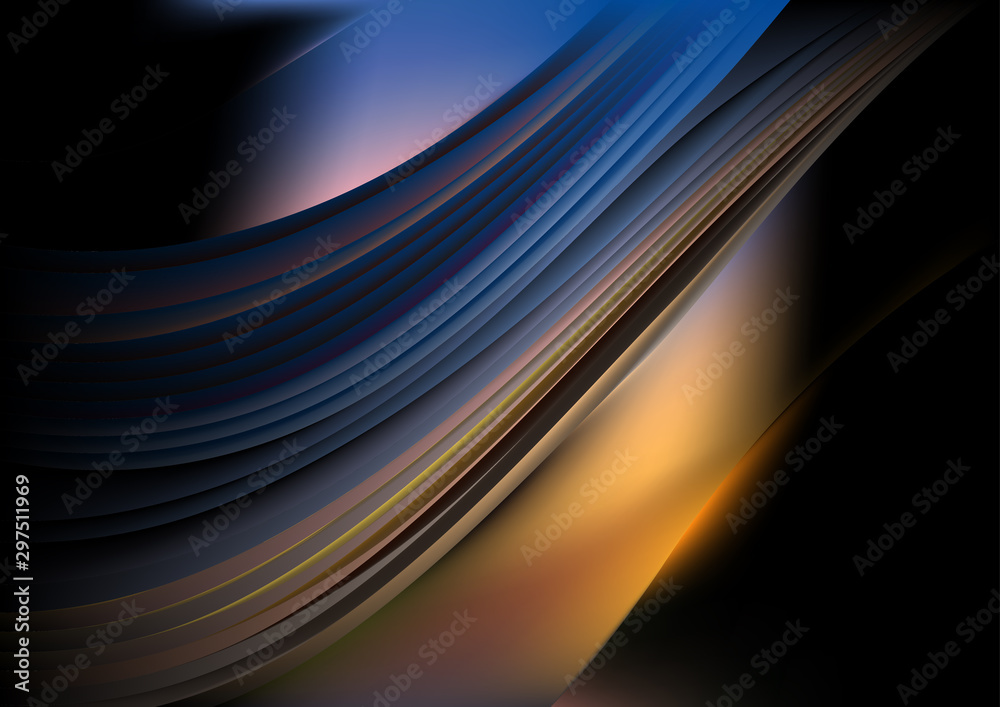 Simple abstract background with wave lines Simple abstract background with wave lines