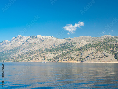 Greek Ionian sea landscape