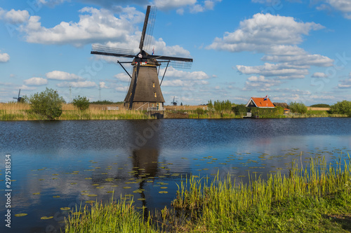 Windmills in Kinderdijk - Netherlands © Nikolai Sorokin