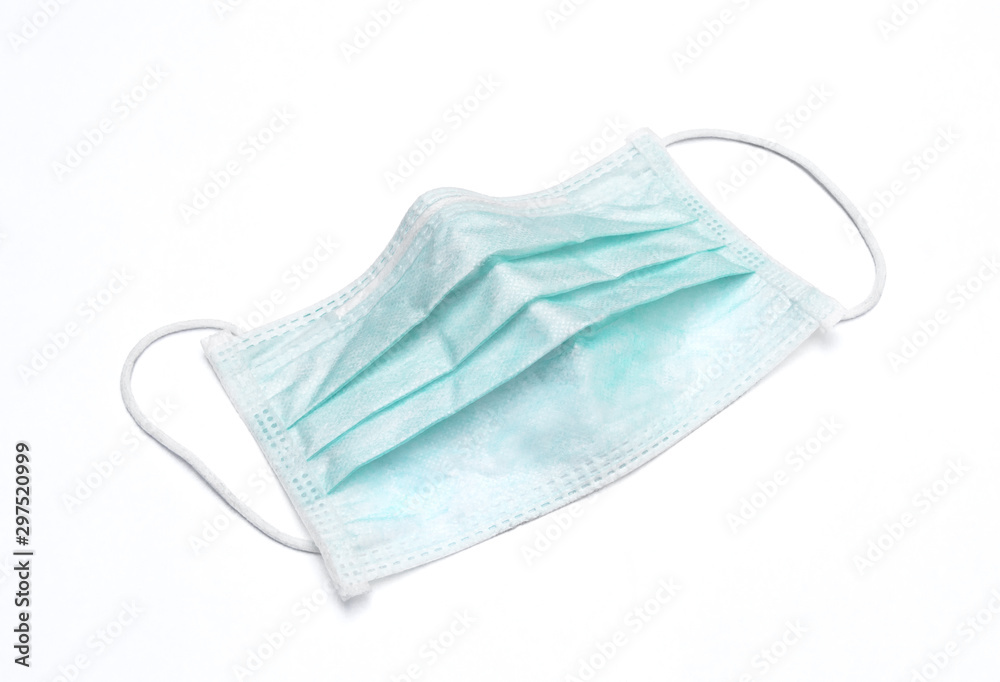 Protective face mask on white background Protective face mask on white background