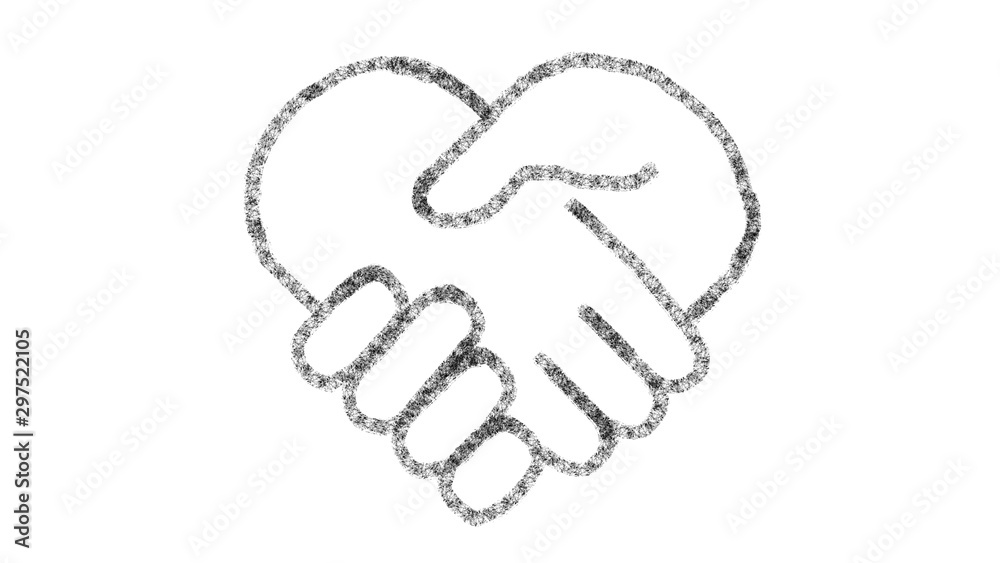heart-shaped hand icon designed with drawing style on chalkboard, animated footage ideal for compositing and motiongrafics heart-shaped hand icon designed with drawing style on chalkboard, animated footage ideal for compositing and motiongrafics