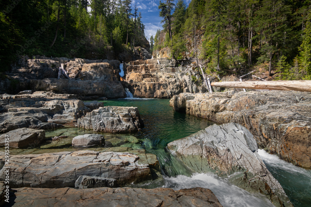 Summer swimming spot on Vancouver Island Summer swimming spot on Vancouver Island