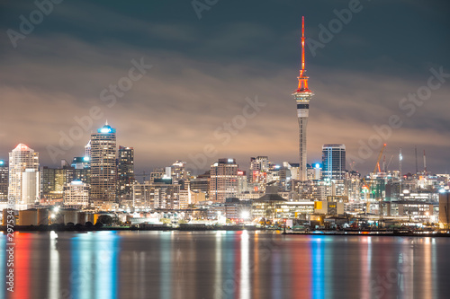 Auckland City Skyline