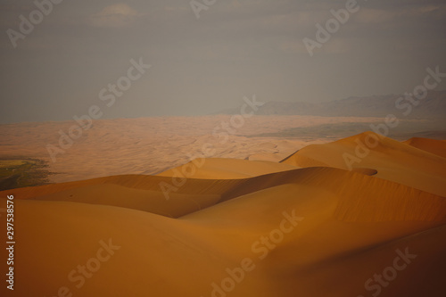 Sands Hongoryn Els in the Gobi Desert  Mongolia