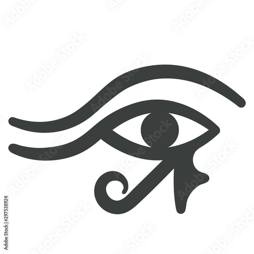Eye of Horus mystical symbol