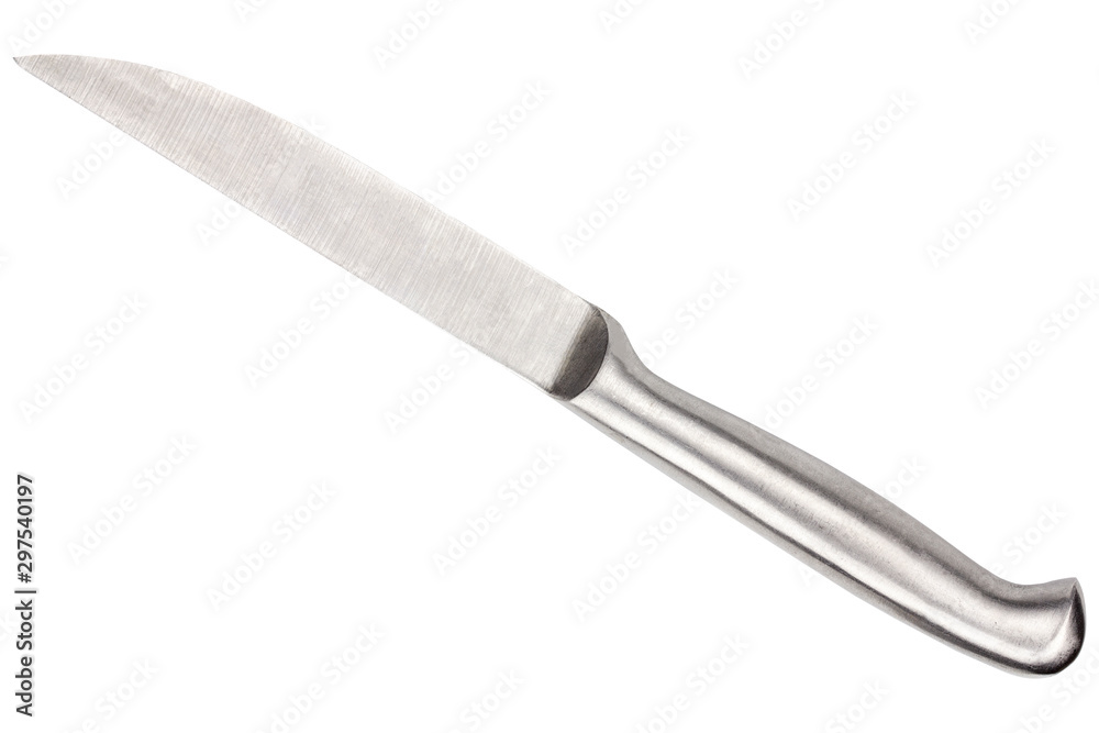 stainless steel knife isolated on white background with clipping path. stainless steel knife isolated on white background with clipping path.
