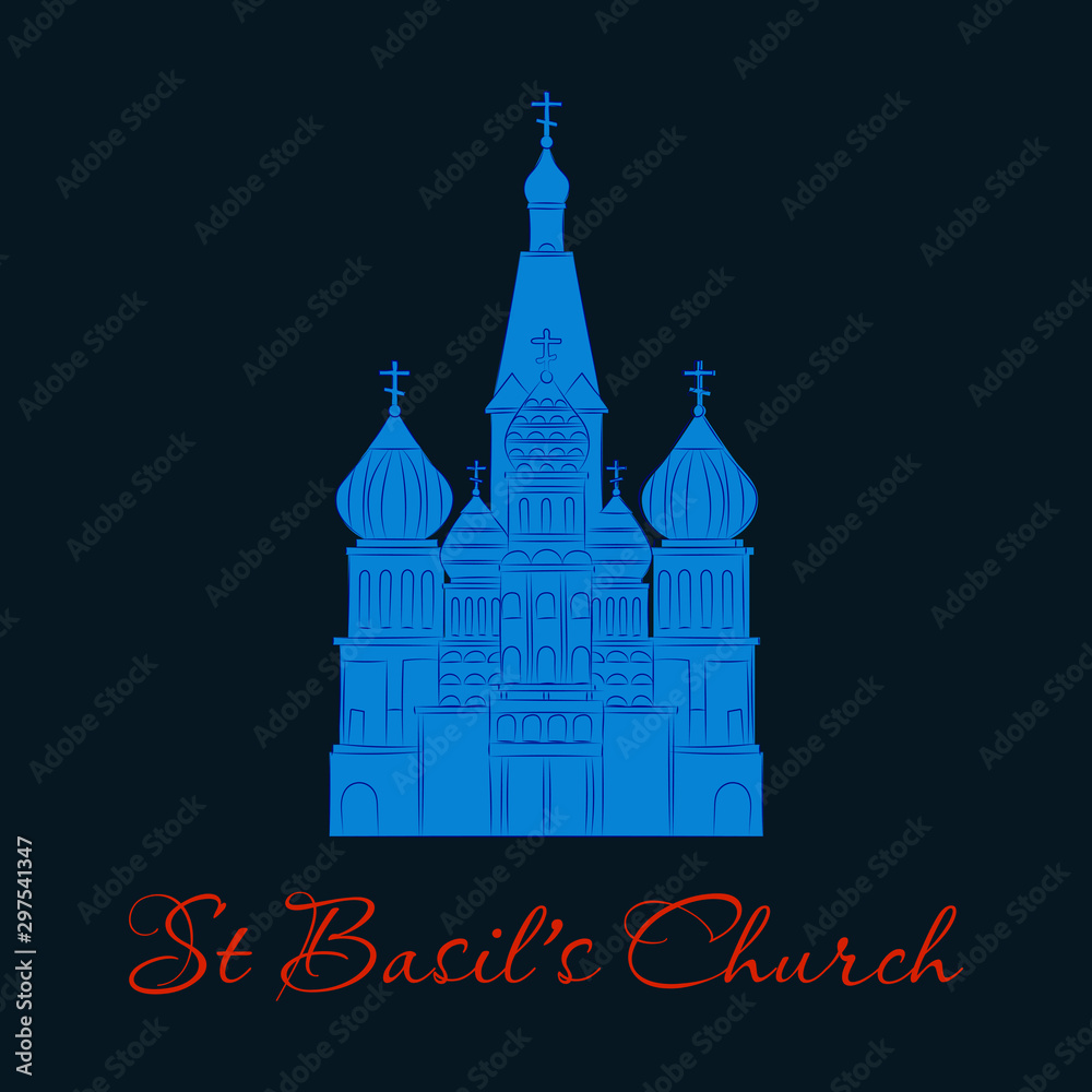 saint basils cathedral icon