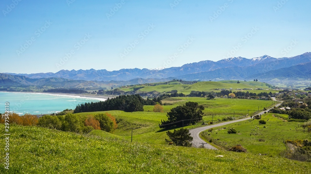 The Kean Viewpoint in Kaikoura, New Zealand (Lookout Track)