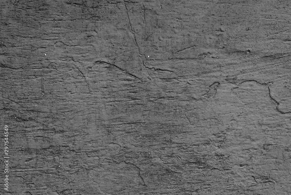 Obraz premium Texture of a concrete wall with cracks and scratches which can be used as a background