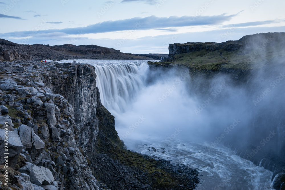 Dettifoss Waterfall north Iceland
