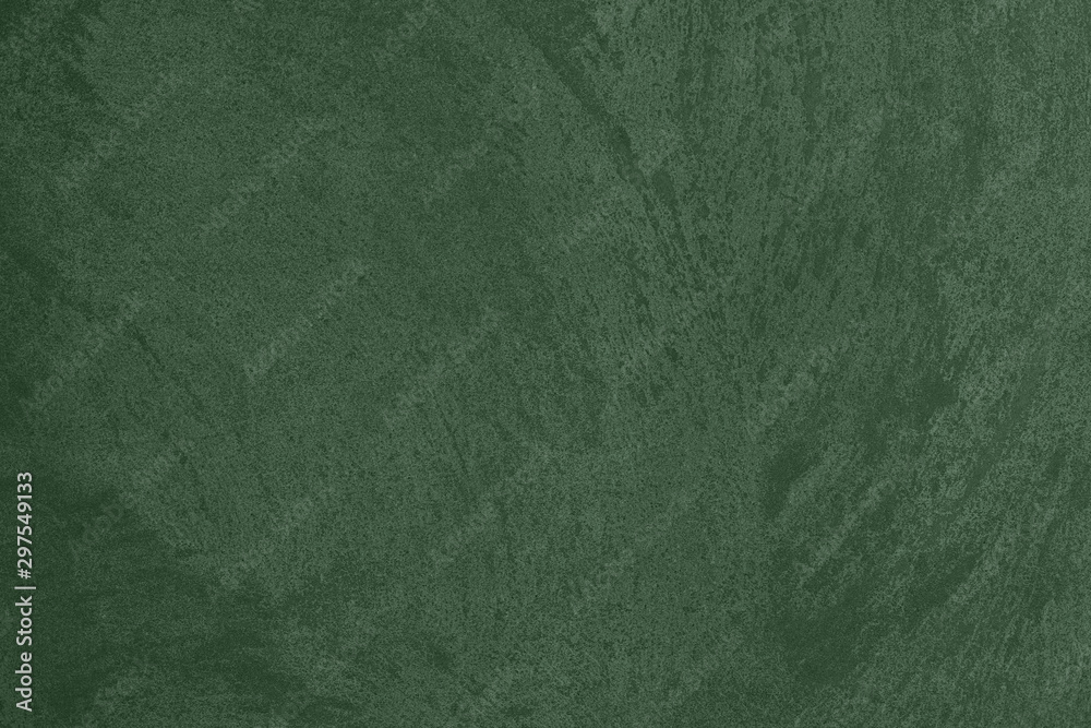 Dark green Concrete textured background to your concept or product. Winter 2020 color trend. - obrazy, fototapety, plakaty 