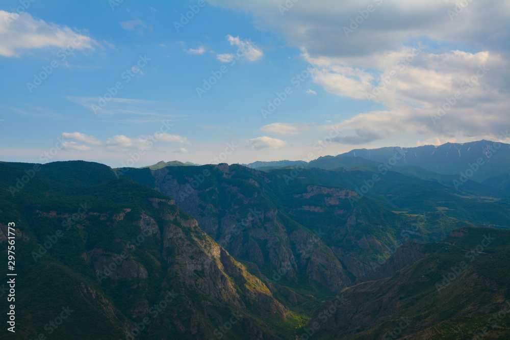 Beautiful Summer Nature Armenia Mountains Canyons 