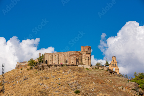 Obraz w ramie Church of the Castillo de Aracena, north of the province of Huelva