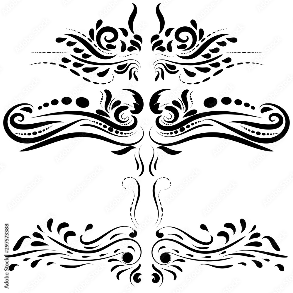 Fototapeta premium Vintage baroque frame