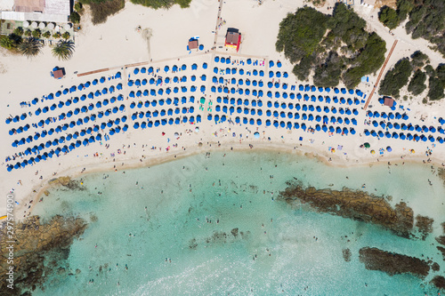 The Makronissos beach in Cyprus photo