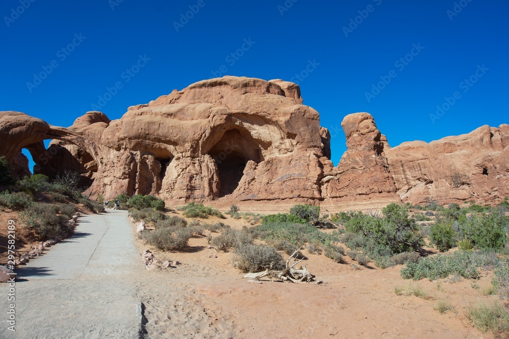 Double Arches at Arches National Park, Utah