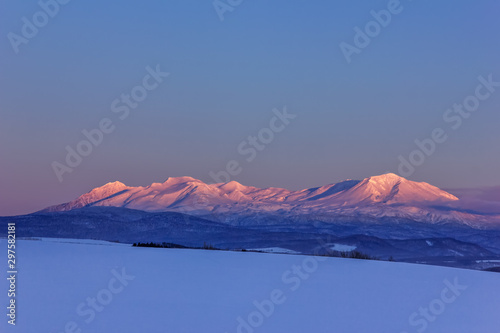 北海道の冬景色