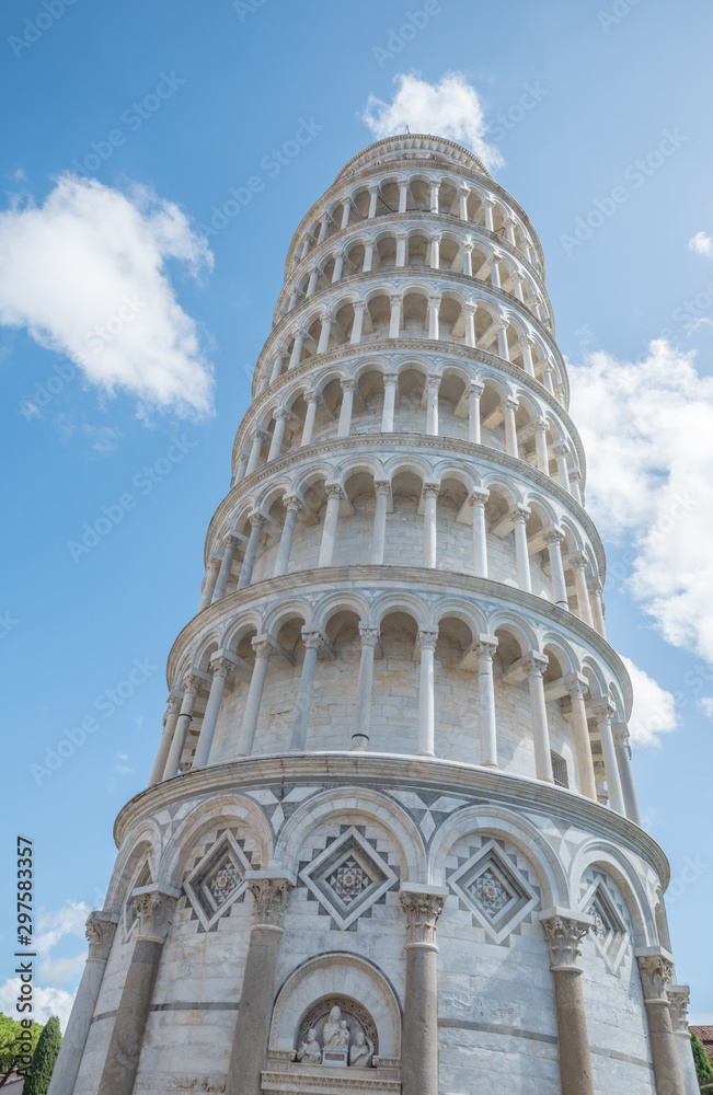 Schiefer Turm von Pisa, Hochformat