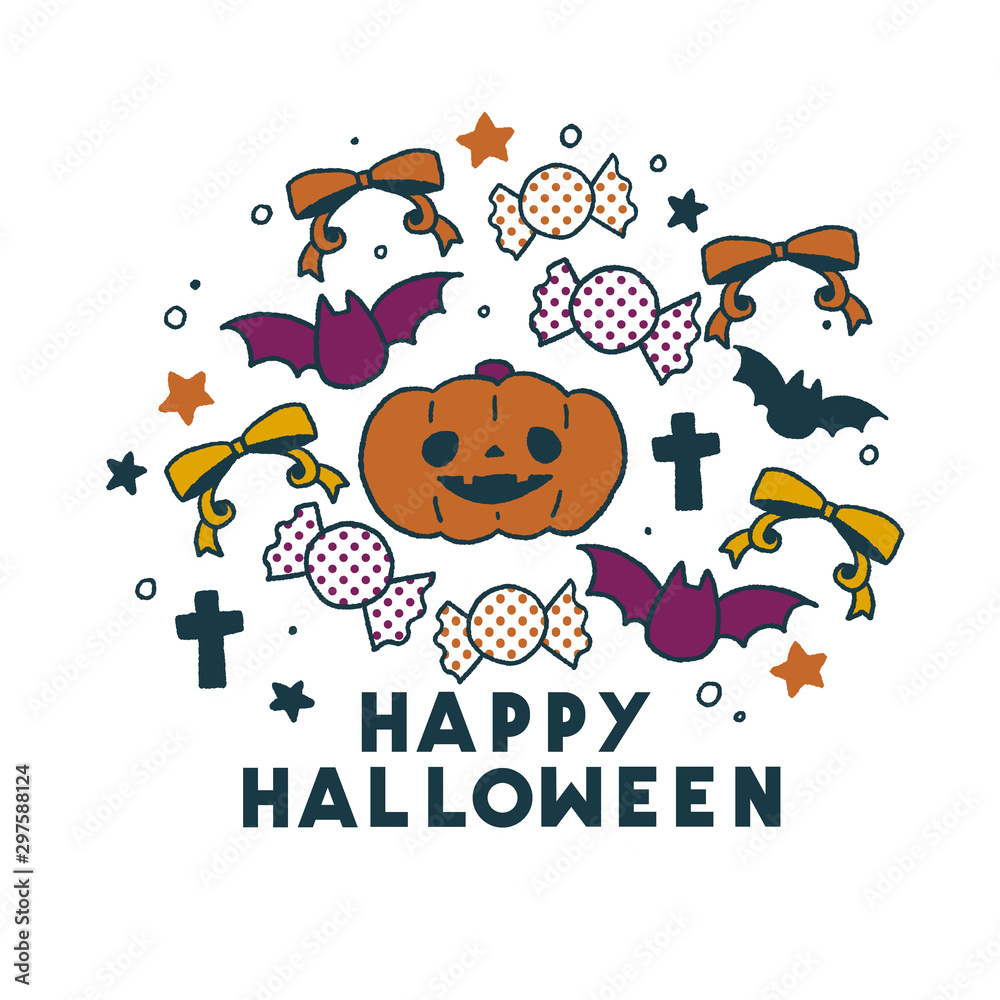 ハロウィン イラスト Stock Illustration Adobe Stock