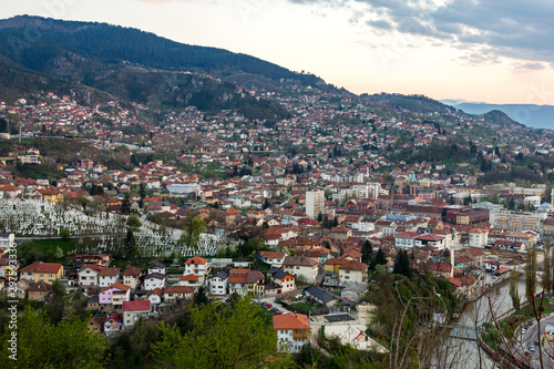 Sarajevo - the capital of Bosnia-Getsogovina