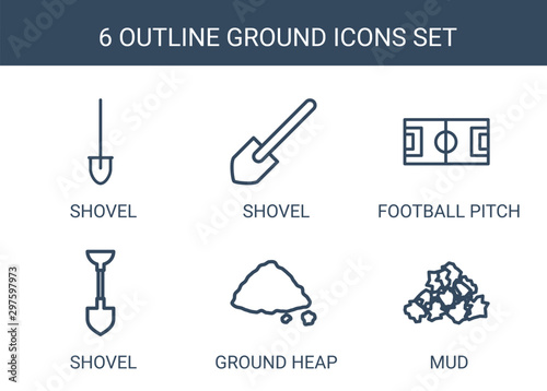 6 ground icons