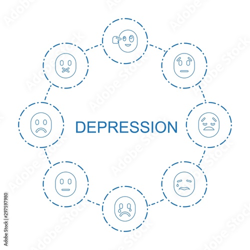 depression icons