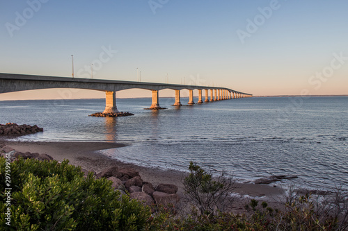 Wallpaper Mural Confederation Bridge between New Brunswick and PEI Torontodigital.ca