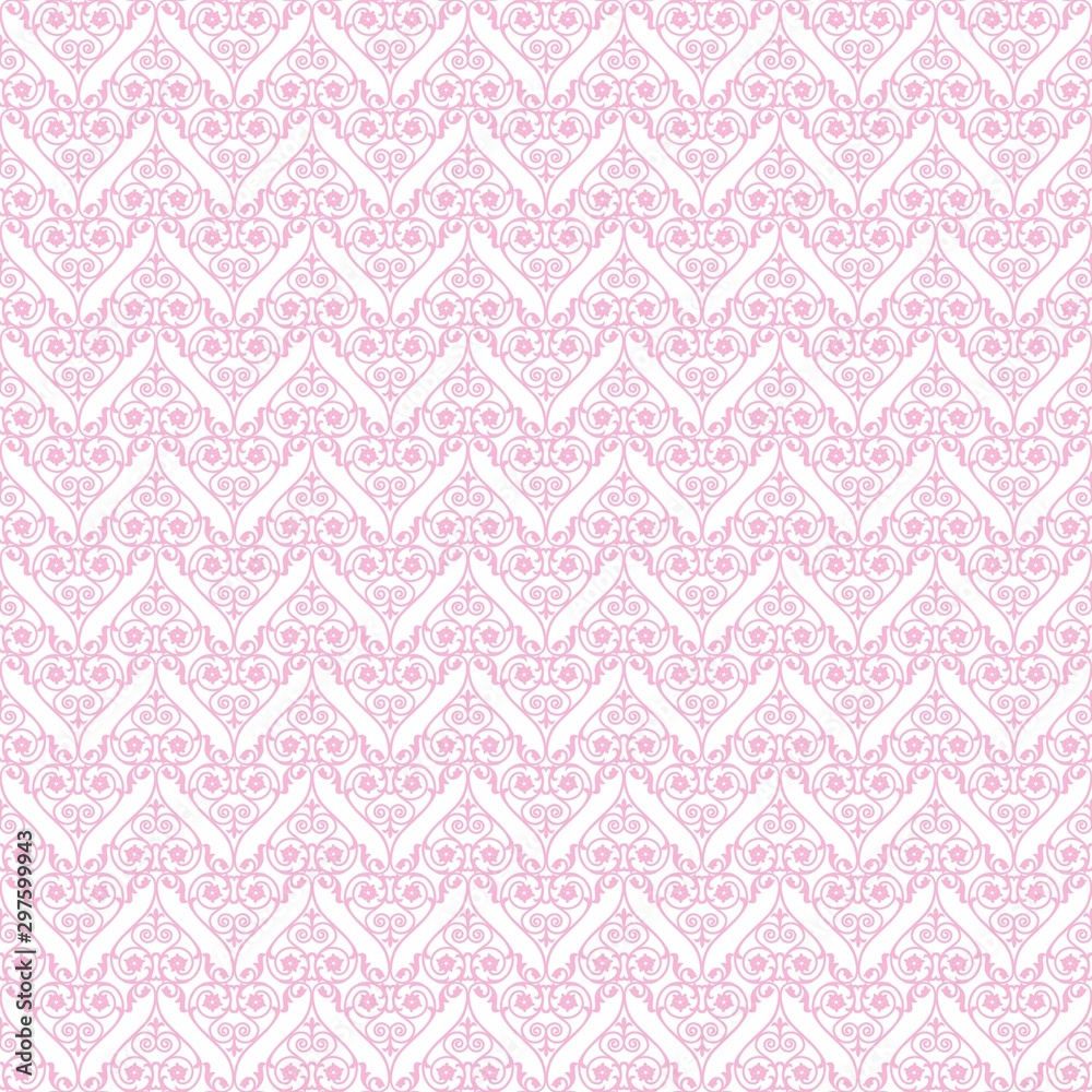 pink decorative pattern