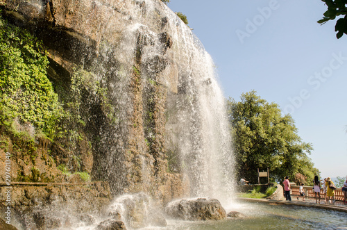 Close Up of a Waterfall