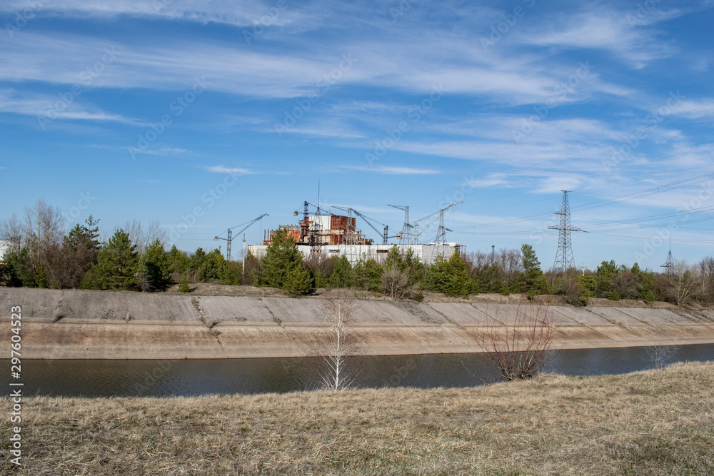 Abandoned Chernobyl nuclear power station Abandoned Chernobyl nuclear power station