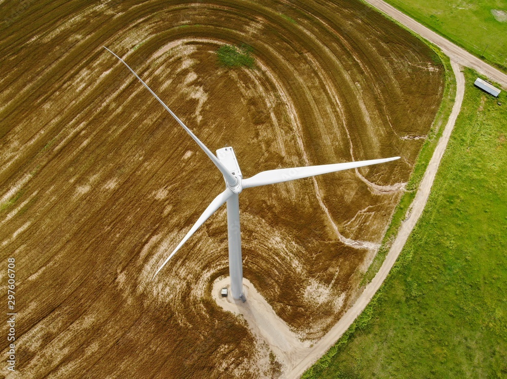 A Windmill making Clean Power
