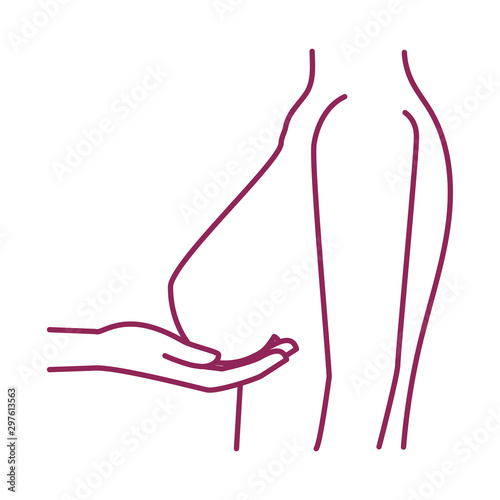 breast cancer woman body self examination