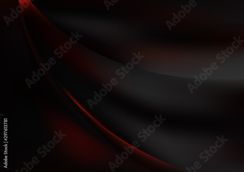 Abstract vector wave background design