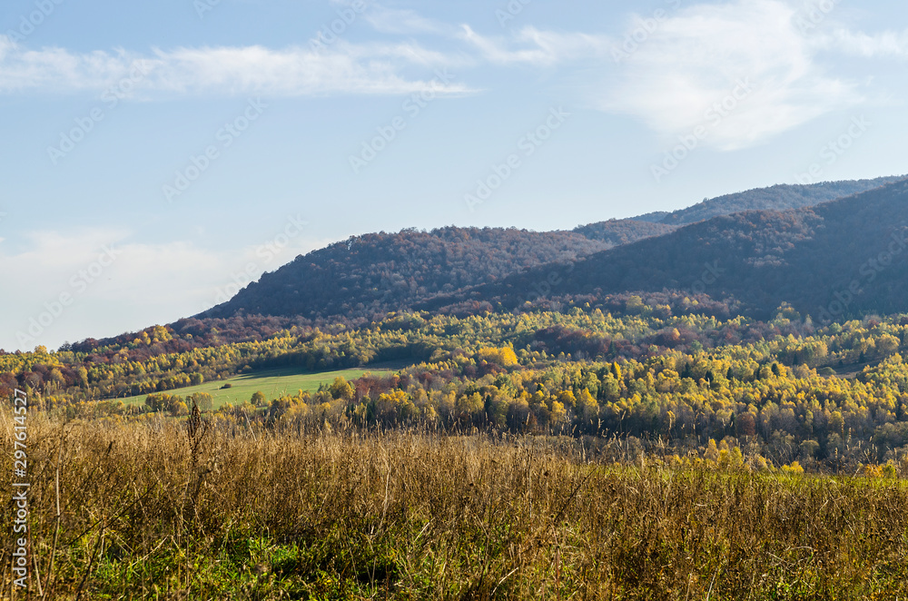 Fototapeta premium bieszczady jesienią