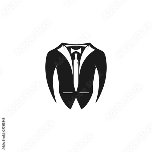 Tuxedo man logo 