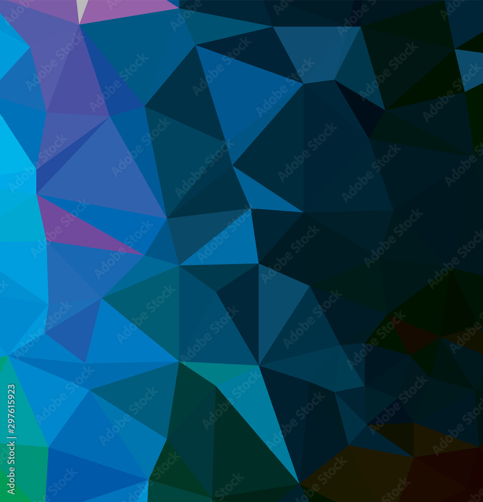 Fototapeta premium Abstract multicolor full Color rainbow background. Vector polygonal design illustrator