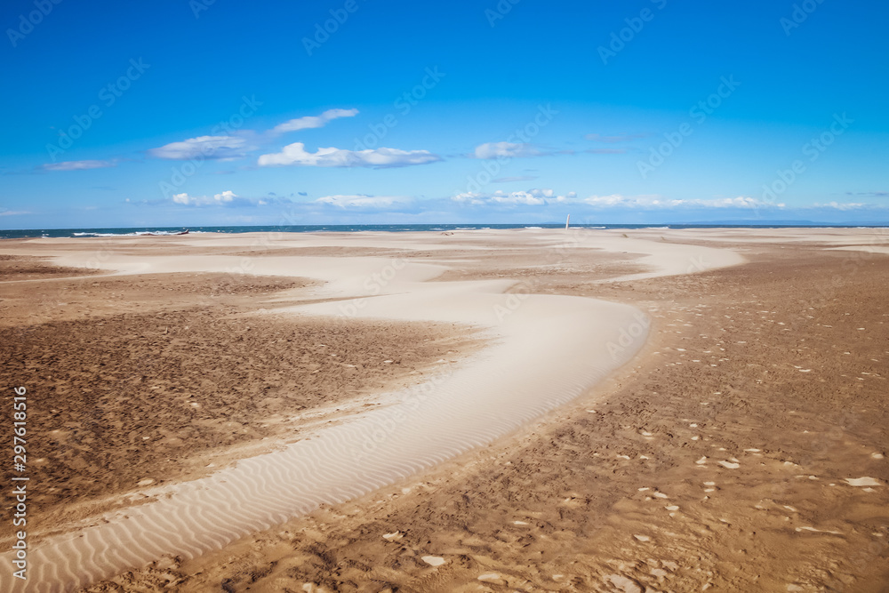 plage de l'espiguette au Grau du Roi Sud de la France plage de l'espiguette au Grau du Roi Sud de la France
