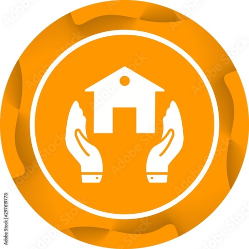 Beautiful Insurance Vector Glyph Icon