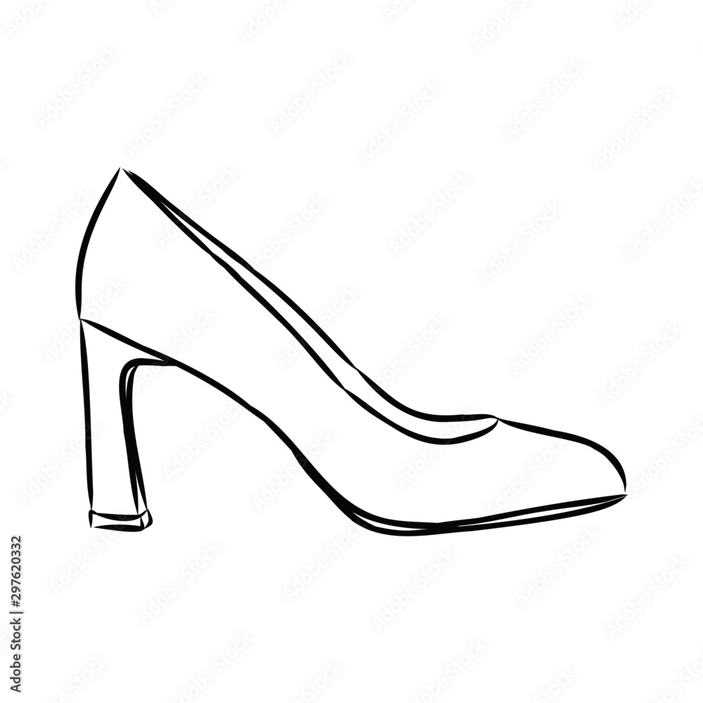 high heel shoes isolated on white background high heel shoes isolated on white background