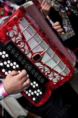 Фотография Accordionist in the street