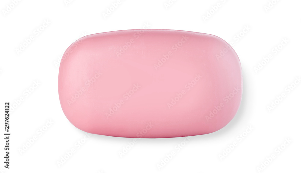 soap bar on the white background soap bar on the white background