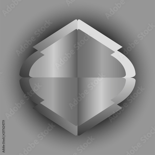 Decorative abstract sign