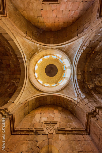 ceiling of Monastery church of Khor Virap in Noravank Vayots Dzor landmark of Armenia eastern Europe photo