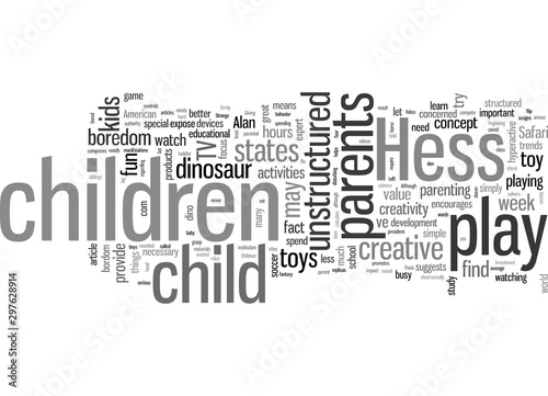 It s OK for your child to be bored In fact it s recommended