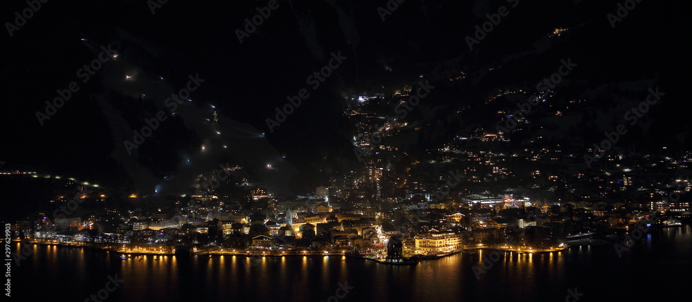 Zell am See bei Nacht Zell am See bei Nacht