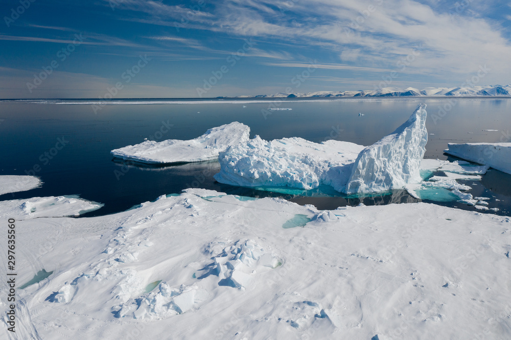 Bylot Island near Pond Inlet, Nunavut, Canada
