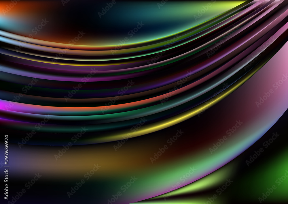 Naklejka premium Abstract wave background for presentation