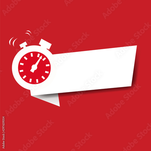 Sale poster With Red Background