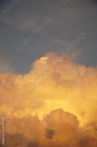 Beautiful Golden Cloudscape